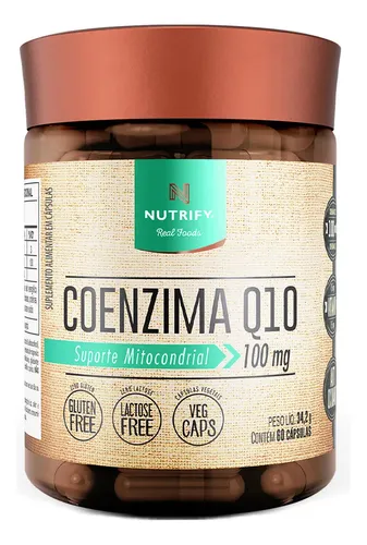 Coenzima Q10 - Nutrify 60 Cápsulas **