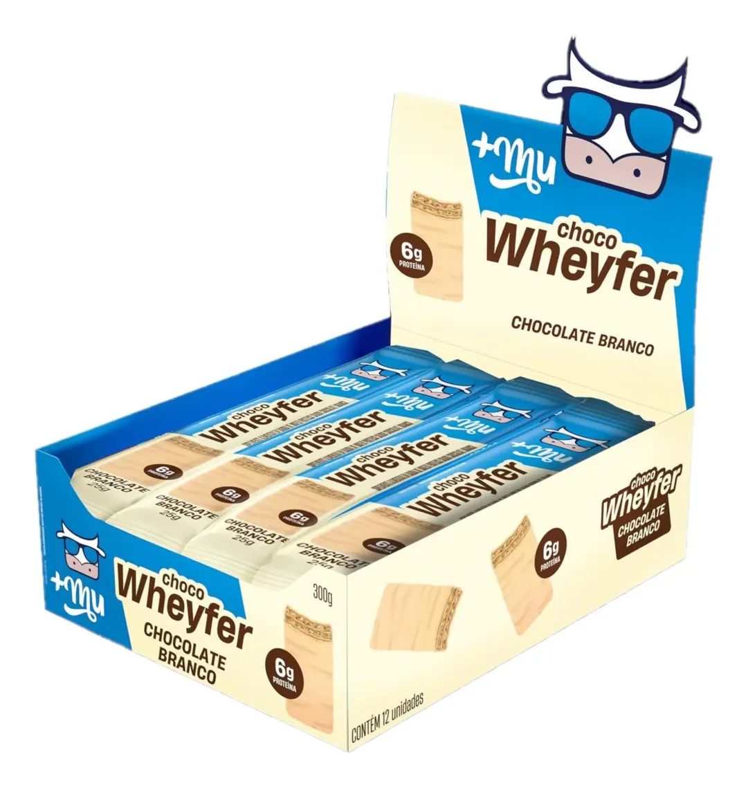 +Mu Chocowheyfer Baunilha Chocolate Branco 12un