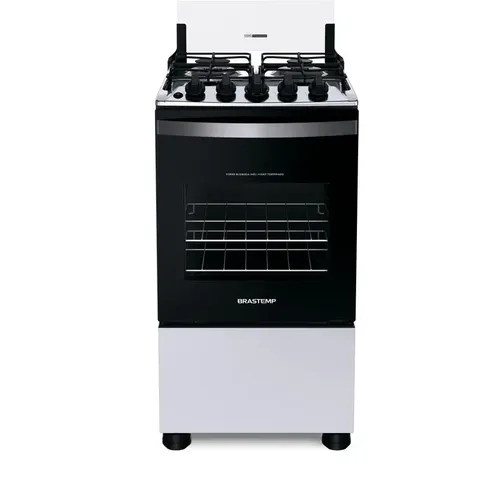 Fogão 4 Bocas Acendimento Automático Clean Bfo4nbb Brastemp