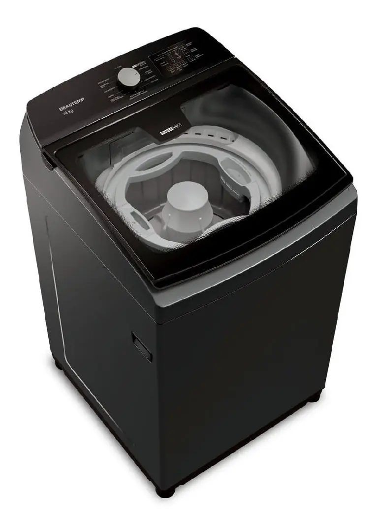 Máquina de Lavar Brastemp 16kg Titânio Double Wash 220V