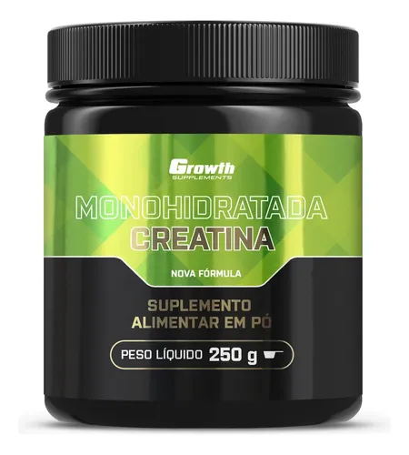 ✅ Creatina Monohidratada Growth Supplements