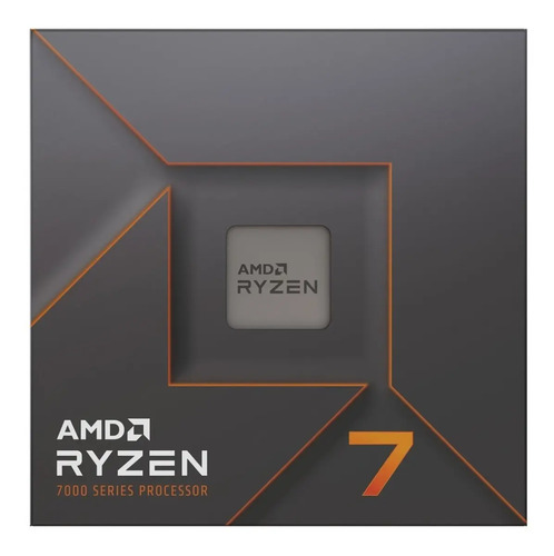 🔥 Processador gamer AMD Ryzen 7 7700X 100-100000591WOF de 8 núcleos e 5.4GHz de frequênci