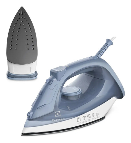 Ferro de Passar a Seco e Vapor Electrolux Efficient ESI10 127V