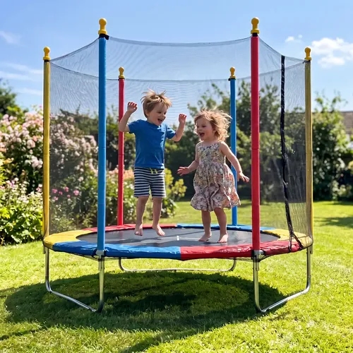 ✅ Cama Elástica Infantil Justfun Colorida