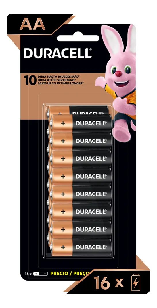 Duracell Pilha Alcalina AA