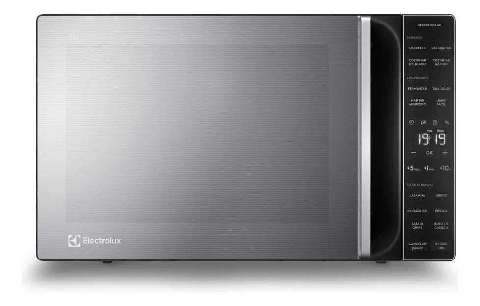 Micro-ondas Electrolux 36L cor Inox Efficient ME36S