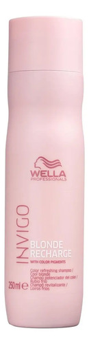 Blonde Recharge Shampoo 250ml - Invigo | Wella Professionals