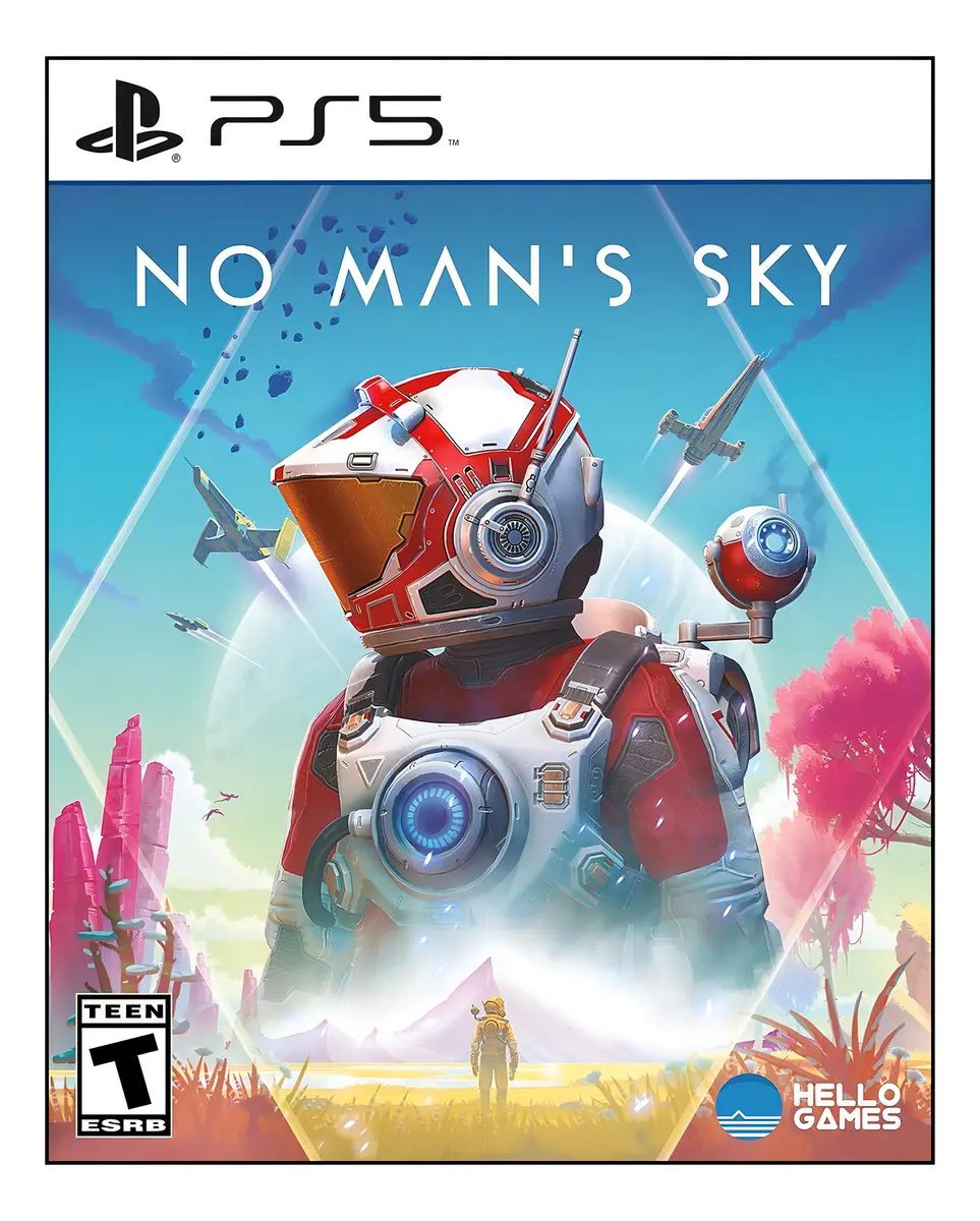 No Man's Sky PS5 Edição Standard Disco Jogo Aventura Sci-fi Multiplayer