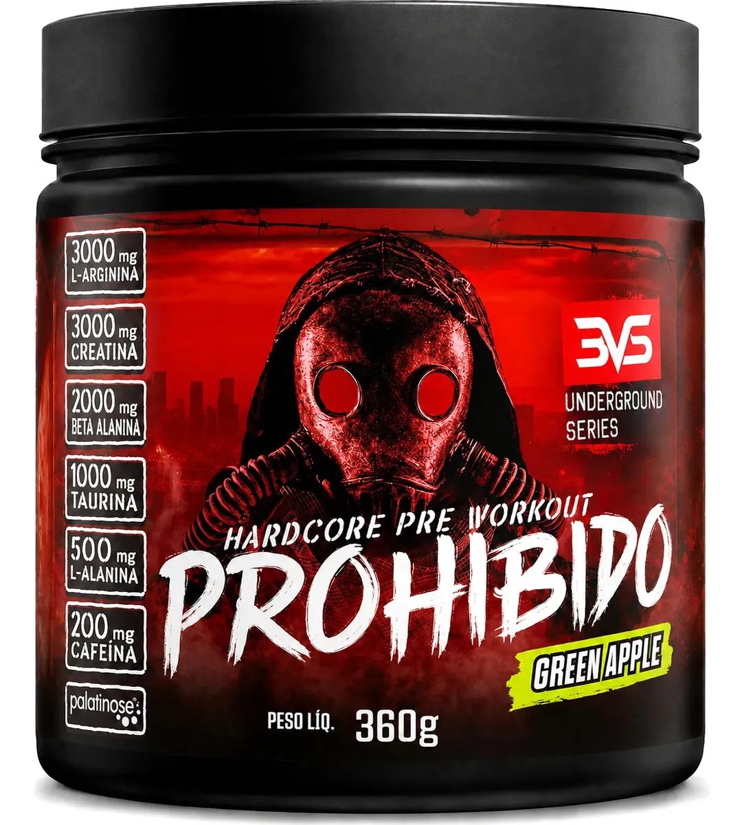 Prohibido Pré-Treino 360g