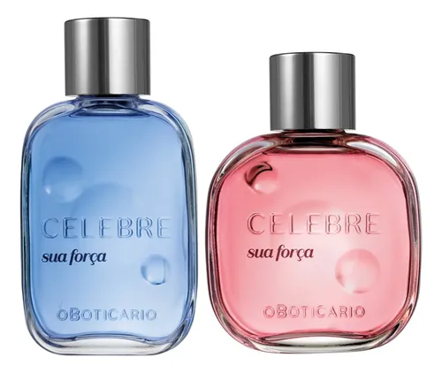 Combo Fragrâncias Celebre Sua Força: Masculina 100ml + Feminina 100ml