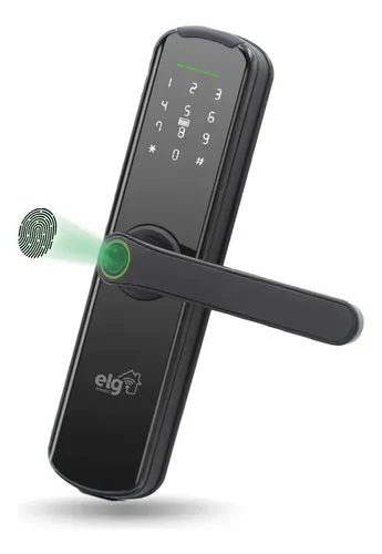 FECHADURA DIGITAL BIOMÉTRICA ELG POR R$440!