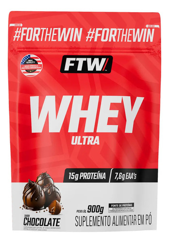 Whey Protein Ultra Refil 900g Sabor Chocolate