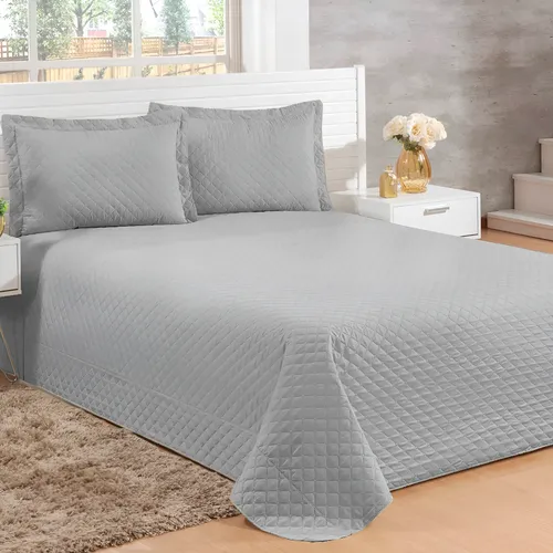 Kit Cobre Leito Veneza Casal Padrão Cama Box