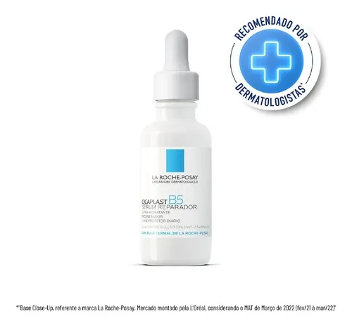 Cicaplast B5 Sérum 30ml La Roche posay Momento de aplicação Dia Noite Tipo de pele Todo ti