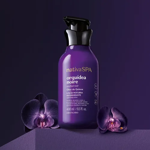 Nativa Spa Orquídea Noire Loção Desodorante Corporal 400ml