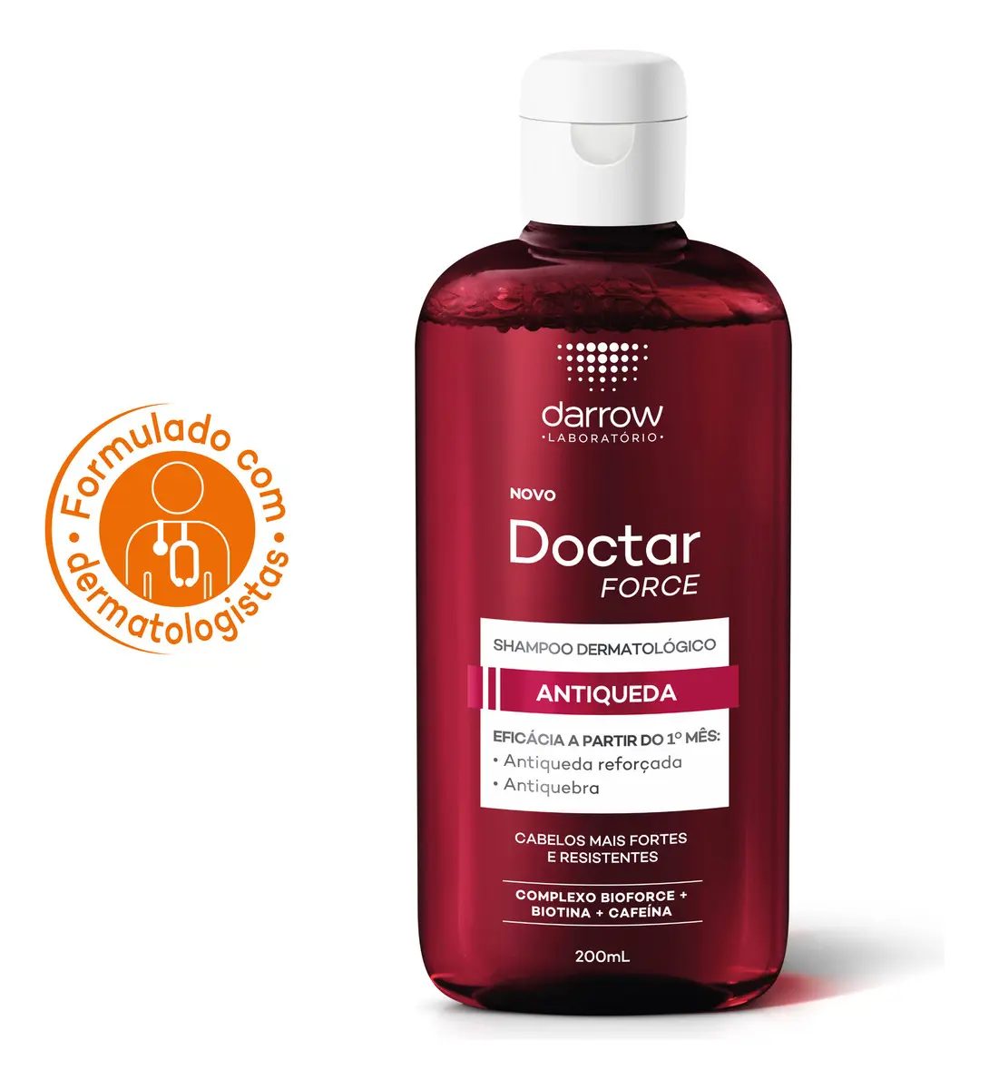 Darrow Doctar Force Shampoo Dermatológico Antiqueda 200ml