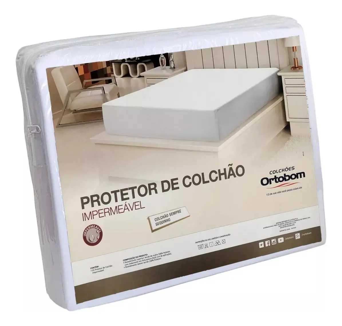 Protetor de Colchão Ortobom Queen