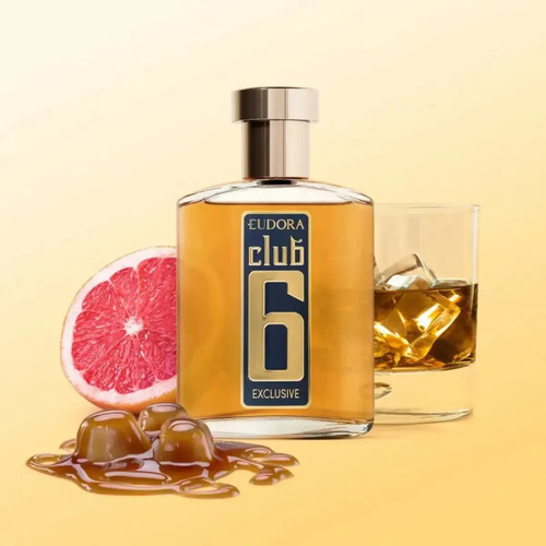 Perfume Eudora Club 6 Exclusive Masculino 95ml