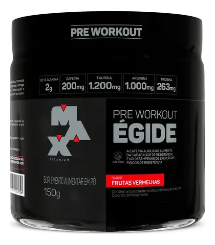 Pré Treino Égide 150g - Max Titanium