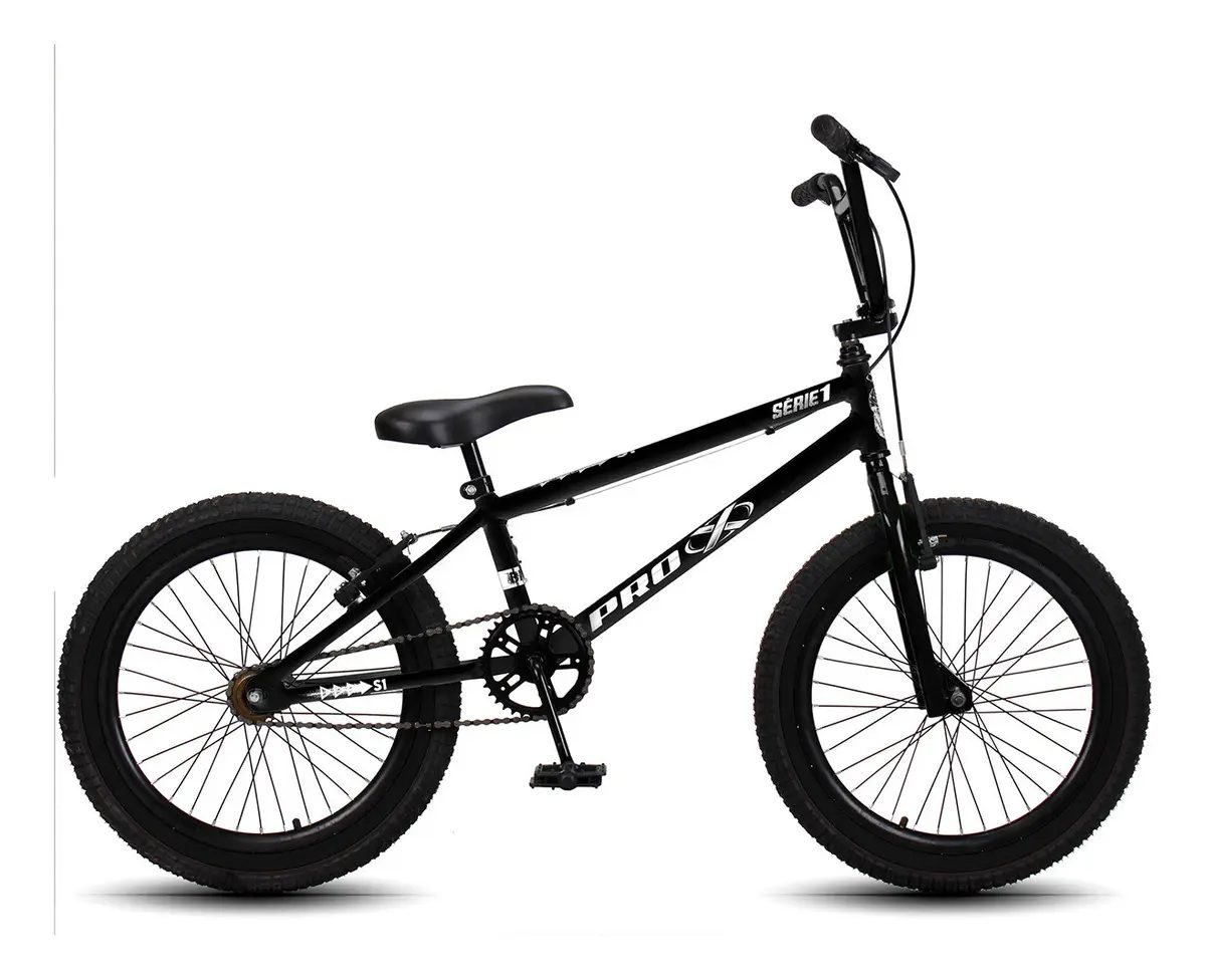 Bicicleta BMX Pro-X Série 1 Aro 20 Quadro Aço Carbono