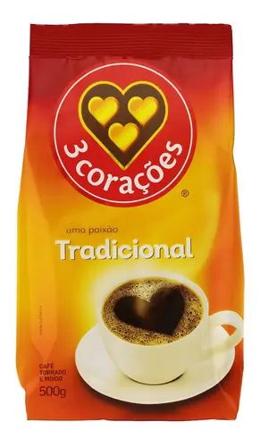 Café 3 Corações Tradicional 500g