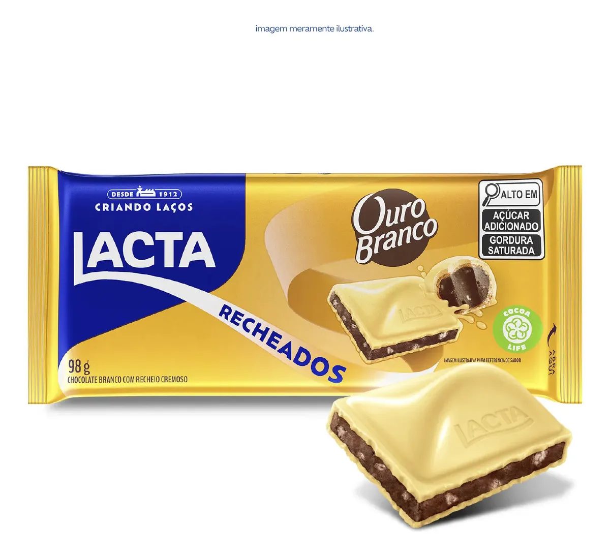 Lacta Ouro Branco 98g