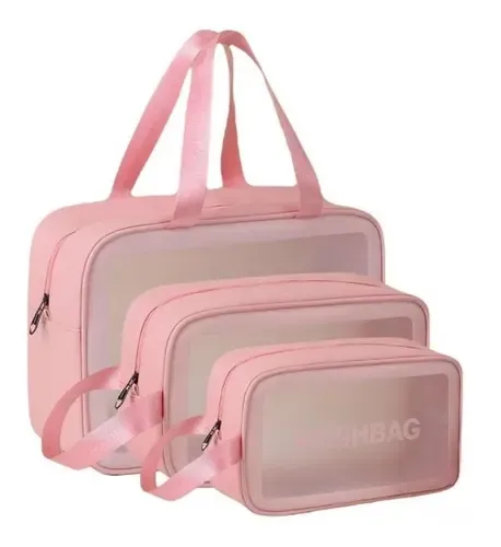 Kit3 Necessáires Feminina