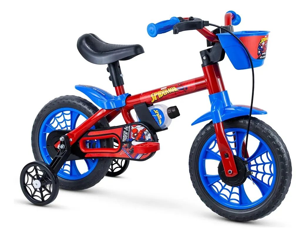 Bicicleta Nathor Homem-Aranha Aro 12