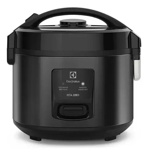 Panela Elétrica Electrolux vapor arroz capacidade 2L 6 Xícaras 2 em 1 timer panela removiv