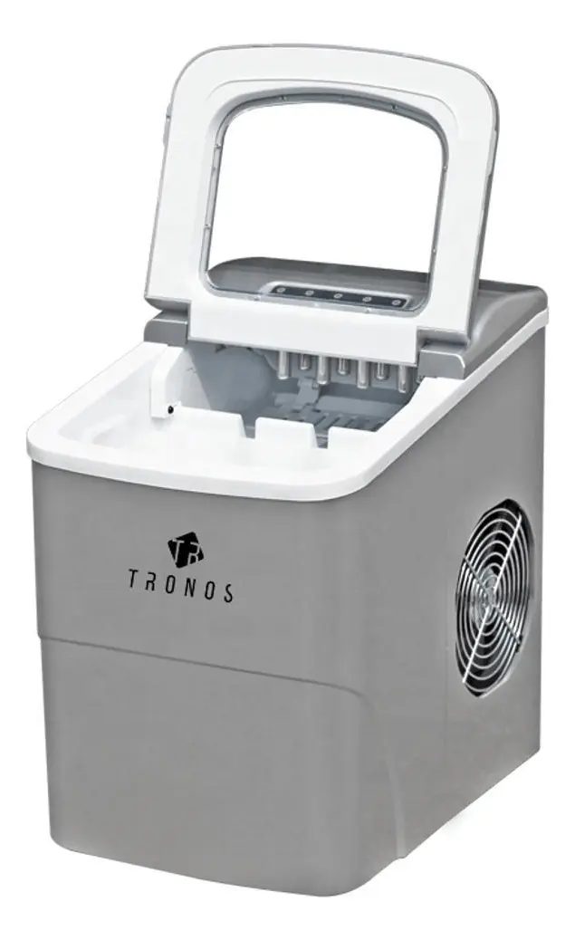 Máquina Gelo Portátil Tronos B12-b Cinza 2 Litros 12kg
