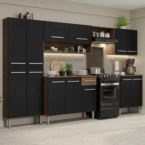 ✅ Cozinha Modulada Madesa Emilly