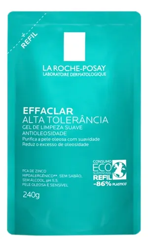 Gel de Limpeza Facial Refil para Peles Oleosas e Sensíveis Limpeza Profunda Não Resseca Al