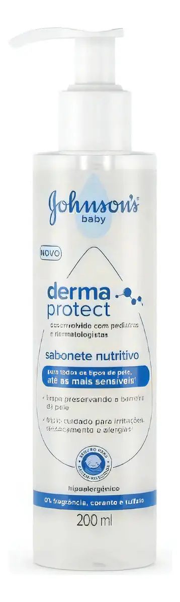 Johnson's Baby Sabonete Líquido Nutritivo