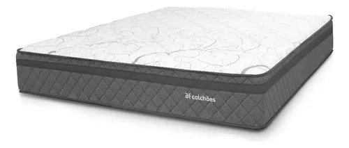 Colchão King Ortopédico Espuma D45 193x203x24cm BF Colchões