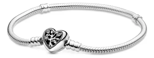 Pulseira Pandora Moments de Prata Esterlina para Adultos 18 cm