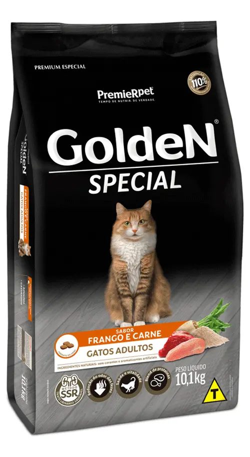 Golden Special Gatos Frango e Carne