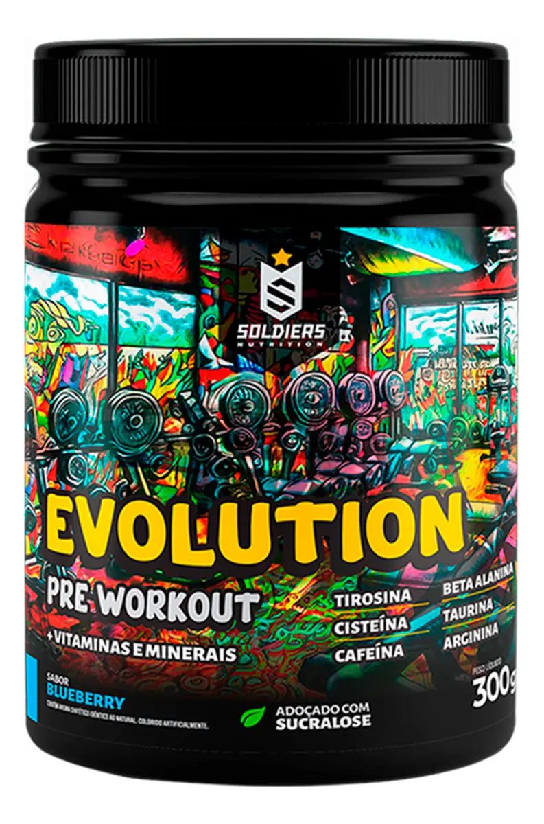 Pré Treino Evolution 300g Soldiers Nutrition