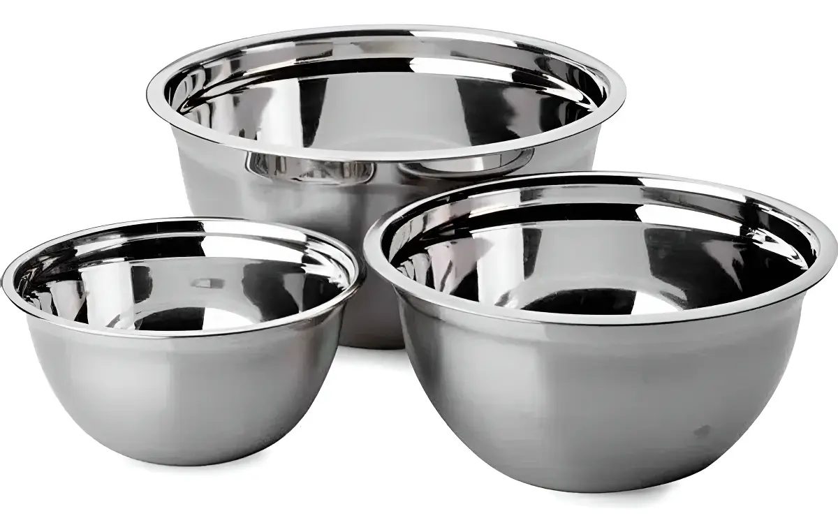 Conjunto De Tigelas Brinox 3pçs Suprema Em Inox