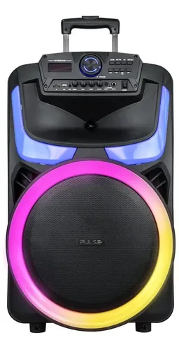 Caixa De Som Burst 15 Pol. 850w Rms Pulse - Sp404 Preto