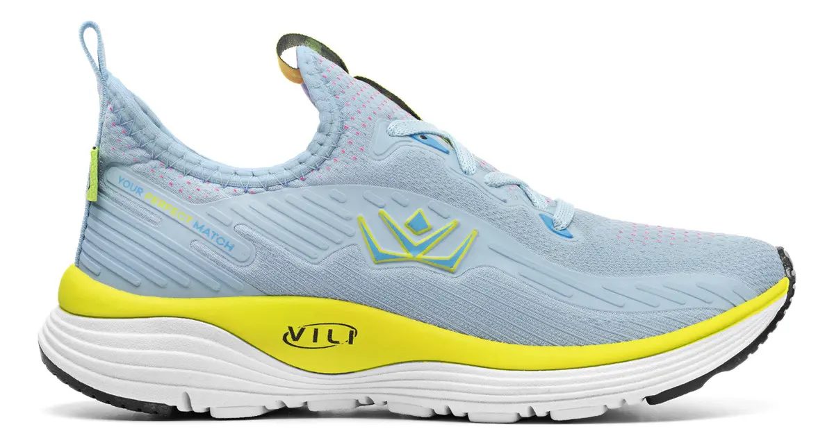 Tênis Vili All Journey Feminino Caminhada Academia Confortável