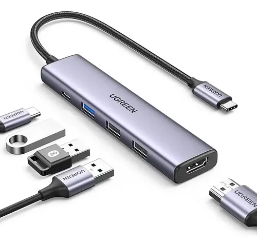 HUB UGREEN 5 EM 1 POR R$99 NO PIX!