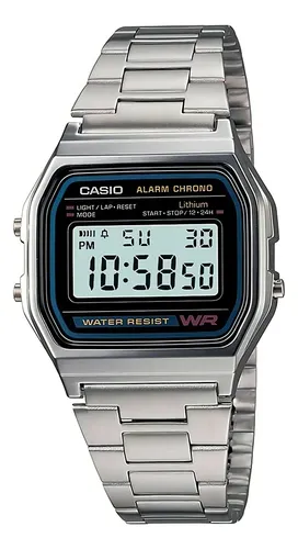 Relógio Casio Unissex Vintage Prata