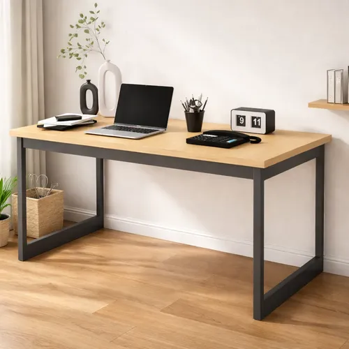 ✅ Mesa Escritório Estilo Industrial