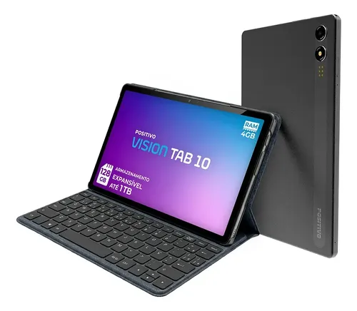 ✅ Tablet Positivo Vision TAB10 com Teclado