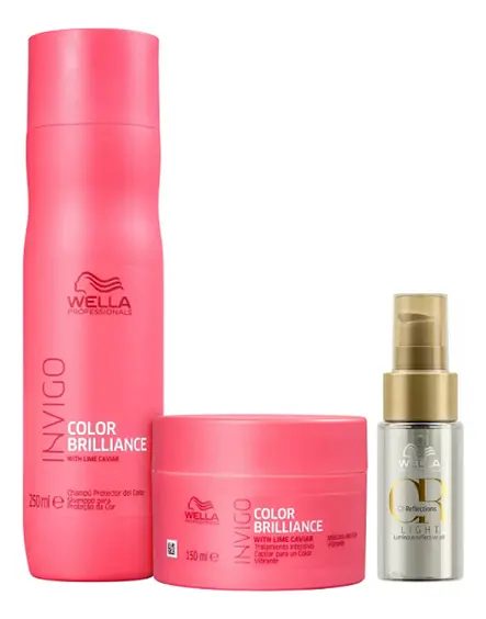 Wella Color Brilliance Sha +mascara +oil Light