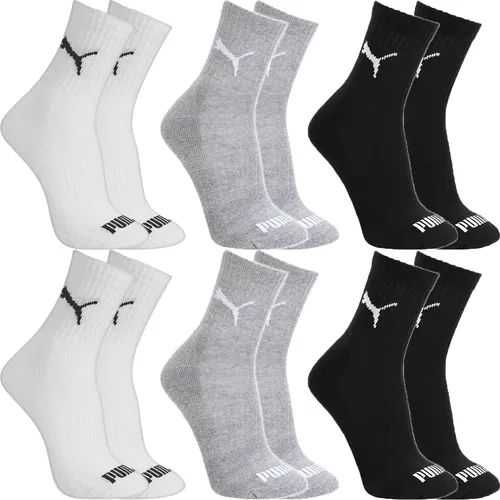 Kit 6 Pares Meias Puma Cano Médio