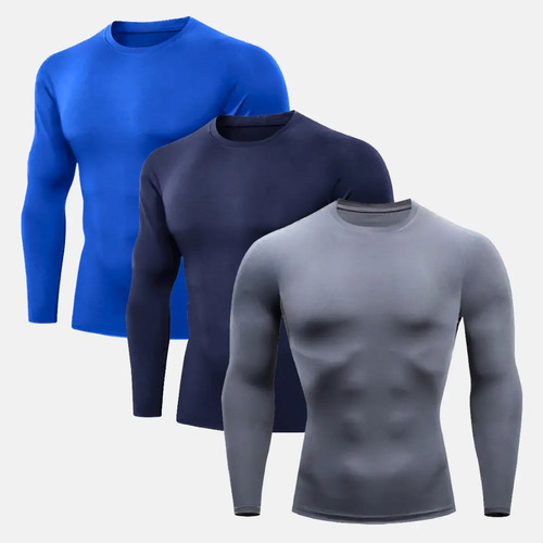 Kit 3 Blusa Camisa Proteção UV50+