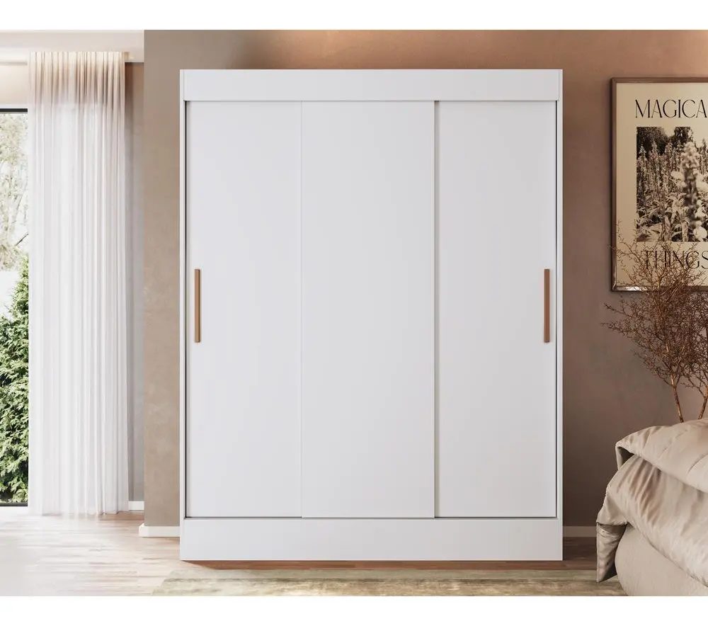 Guarda-roupa 3 Portas 2 Gavetas Flórida Multimóveis Vcr4142