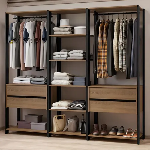 Guarda-roupa Closet Modulado Valencia 199cm