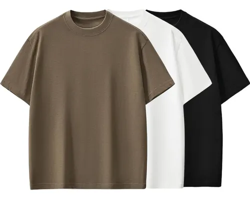 ✅ Kit 3 Camisetas Oversized Basic